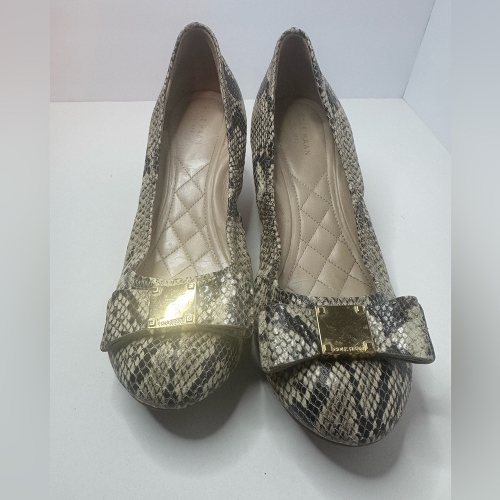 Cole Haan Tali Luxe Wedge Heels Size 9.5B